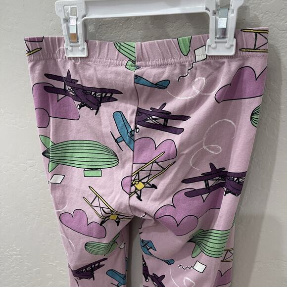 Villervalla Purple Airplanes & Blimps Leggings - Picture 6 of 8